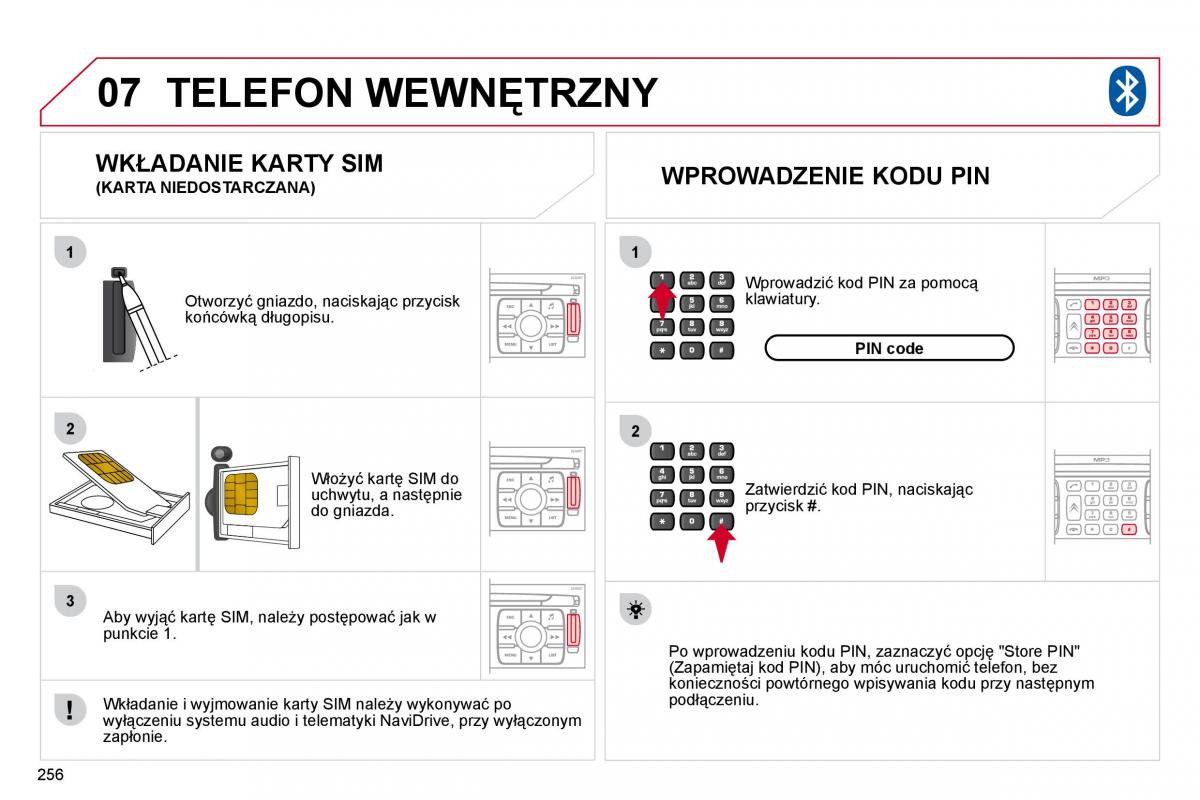 Citroen C4 Picasso I 1 instrukcja obslugi / page 282