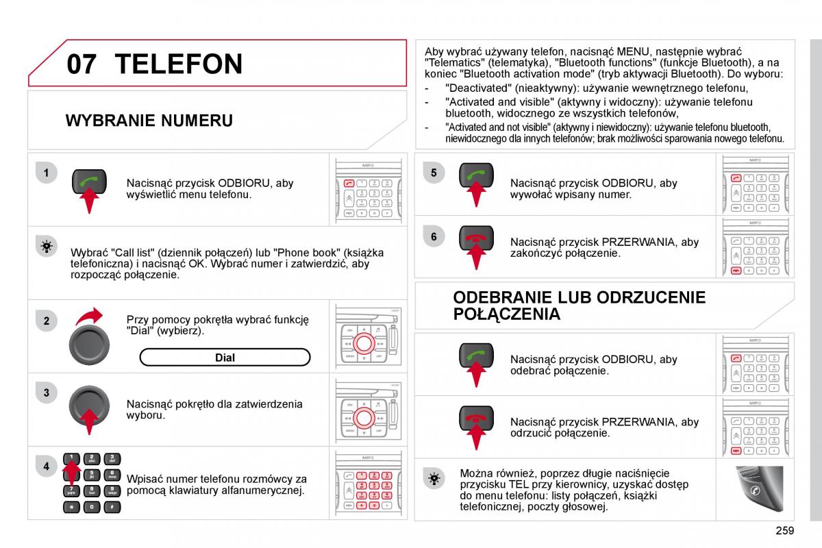 Citroen C4 Picasso I 1 instrukcja obslugi / page 285