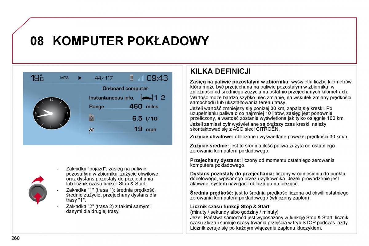 Citroen C4 Picasso I 1 instrukcja obslugi / page 286