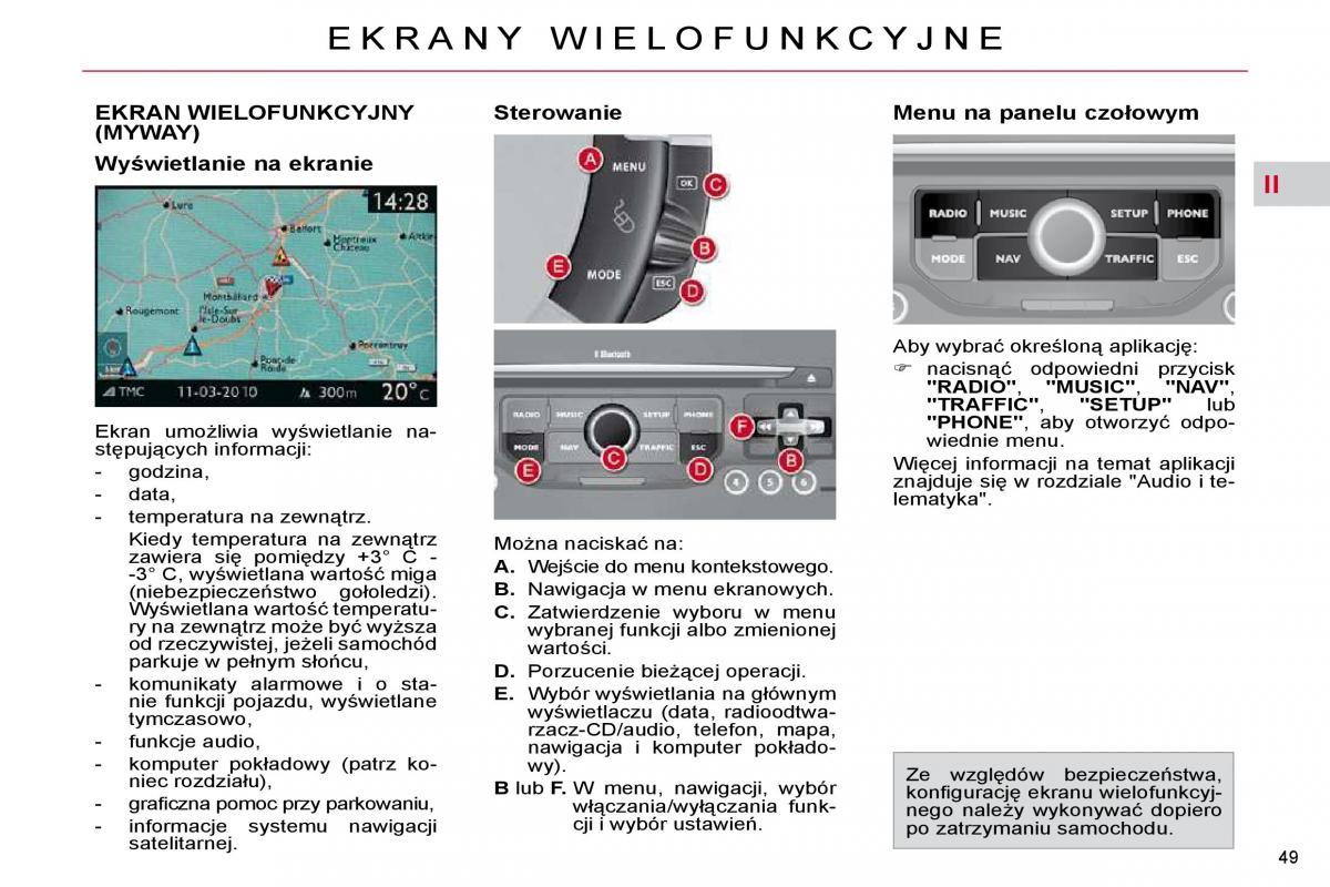 Citroen C4 Picasso I 1 instrukcja obslugi / page 46