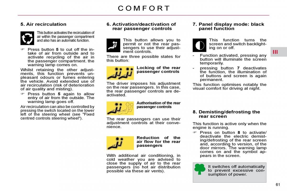 Citroen C4 Picasso I 1 owners manual / page 59