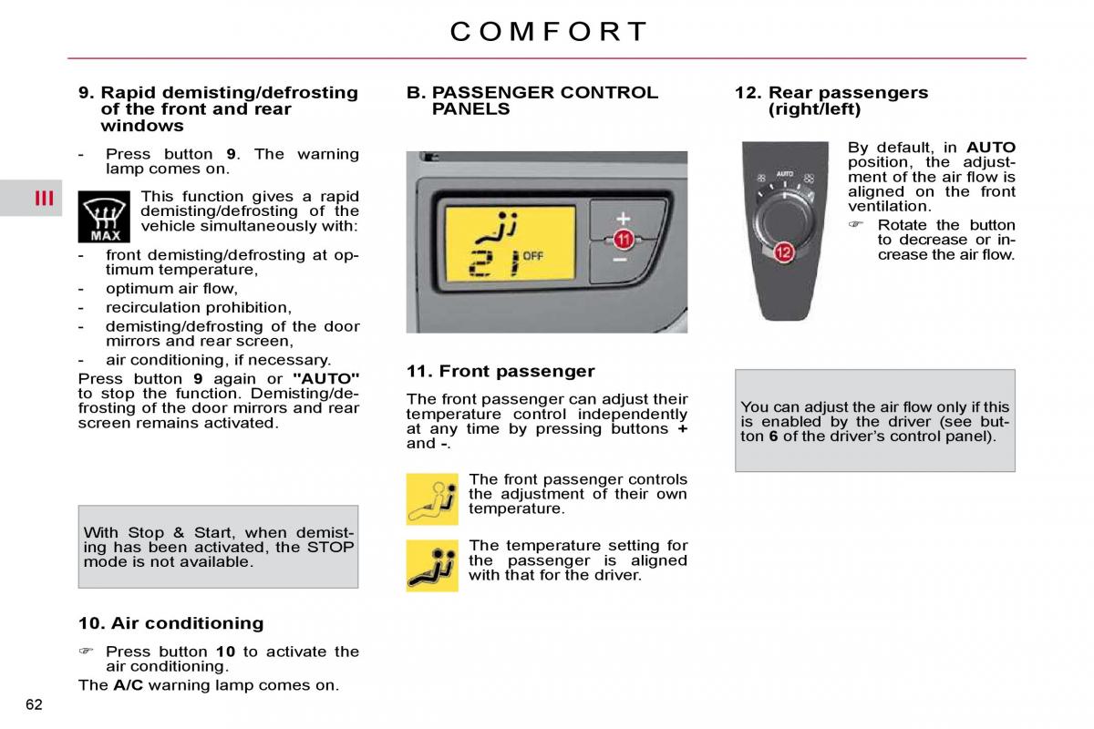 Citroen C4 Picasso I 1 owners manual / page 60