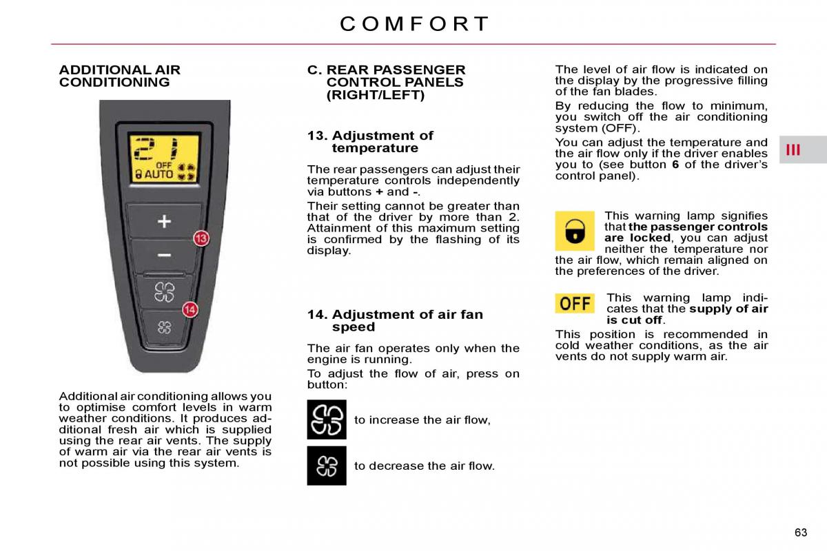 Citroen C4 Picasso I 1 owners manual / page 63