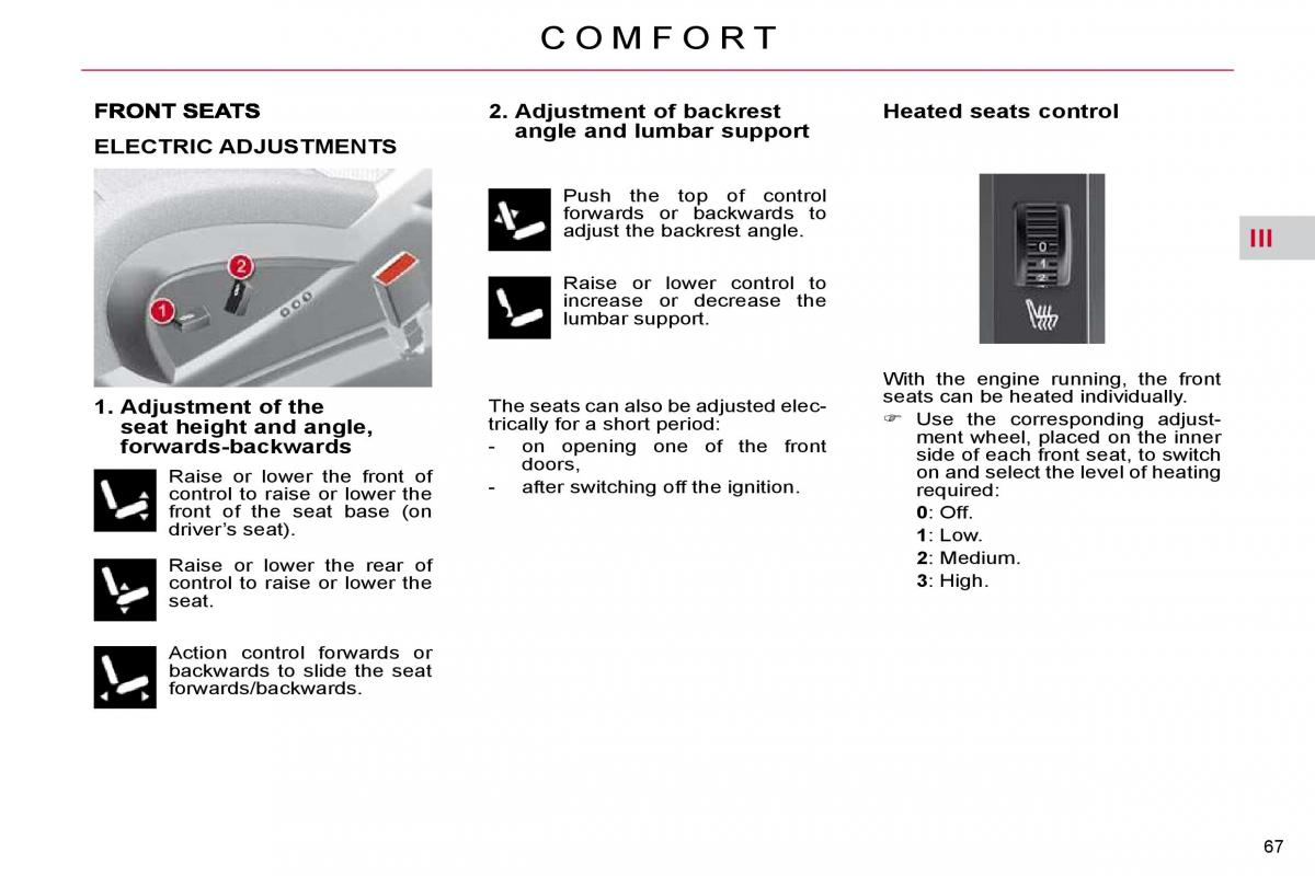 Citroen C4 Picasso I 1 owners manual / page 67