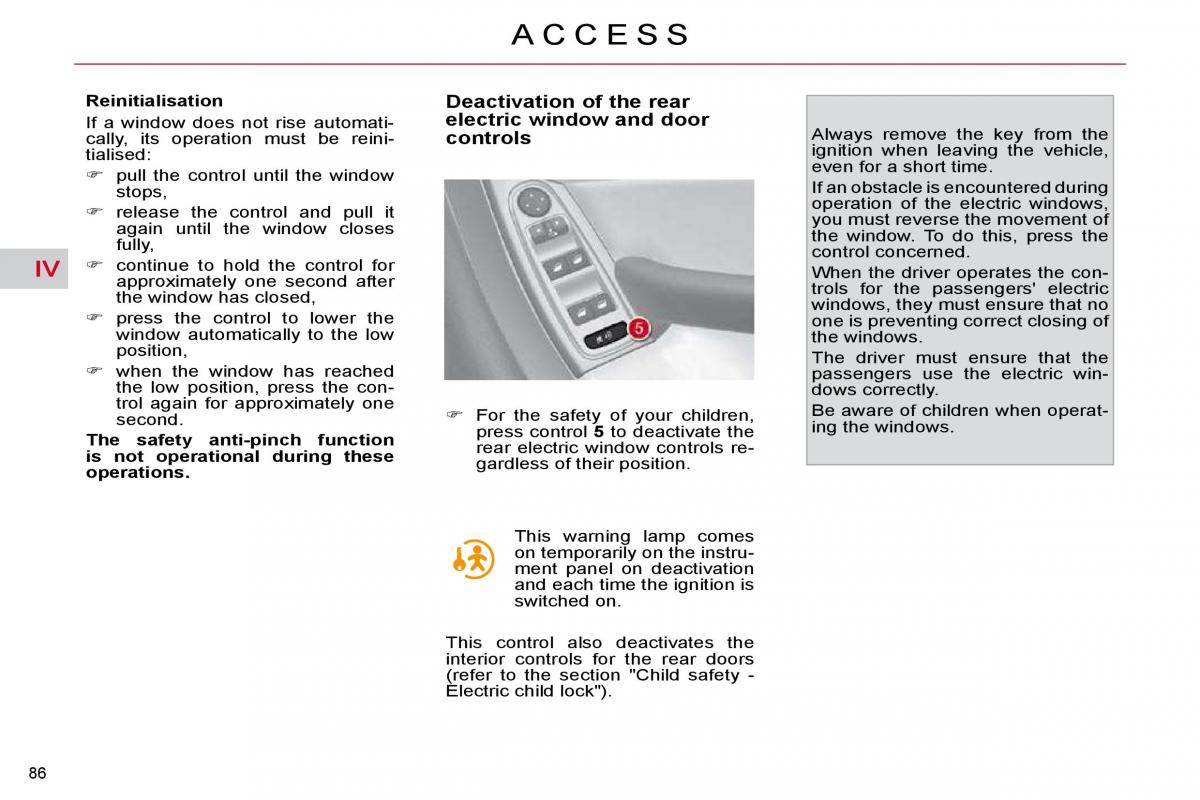 Citroen C4 Picasso I 1 owners manual / page 91