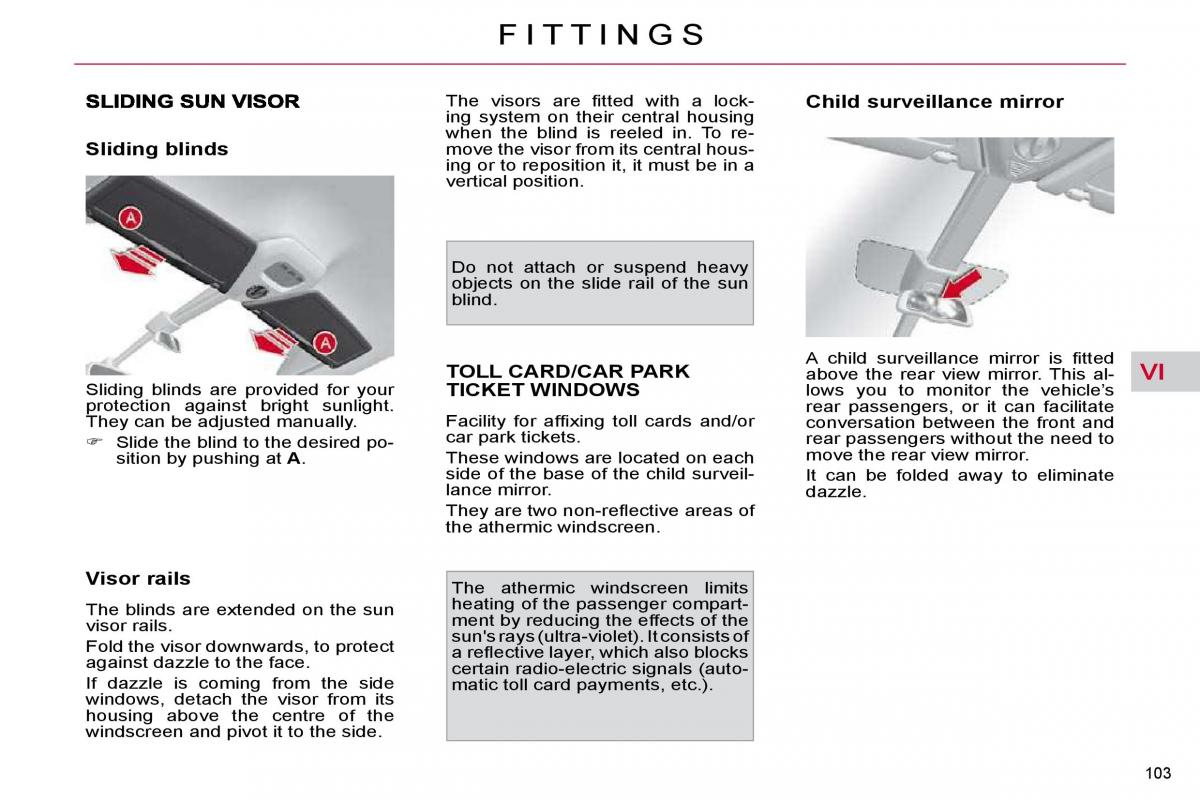 Citroen C4 Picasso I 1 owners manual / page 114