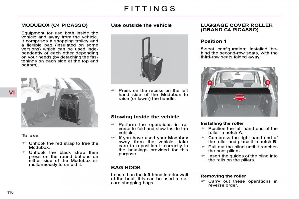 Citroen C4 Picasso I 1 owners manual / page 127