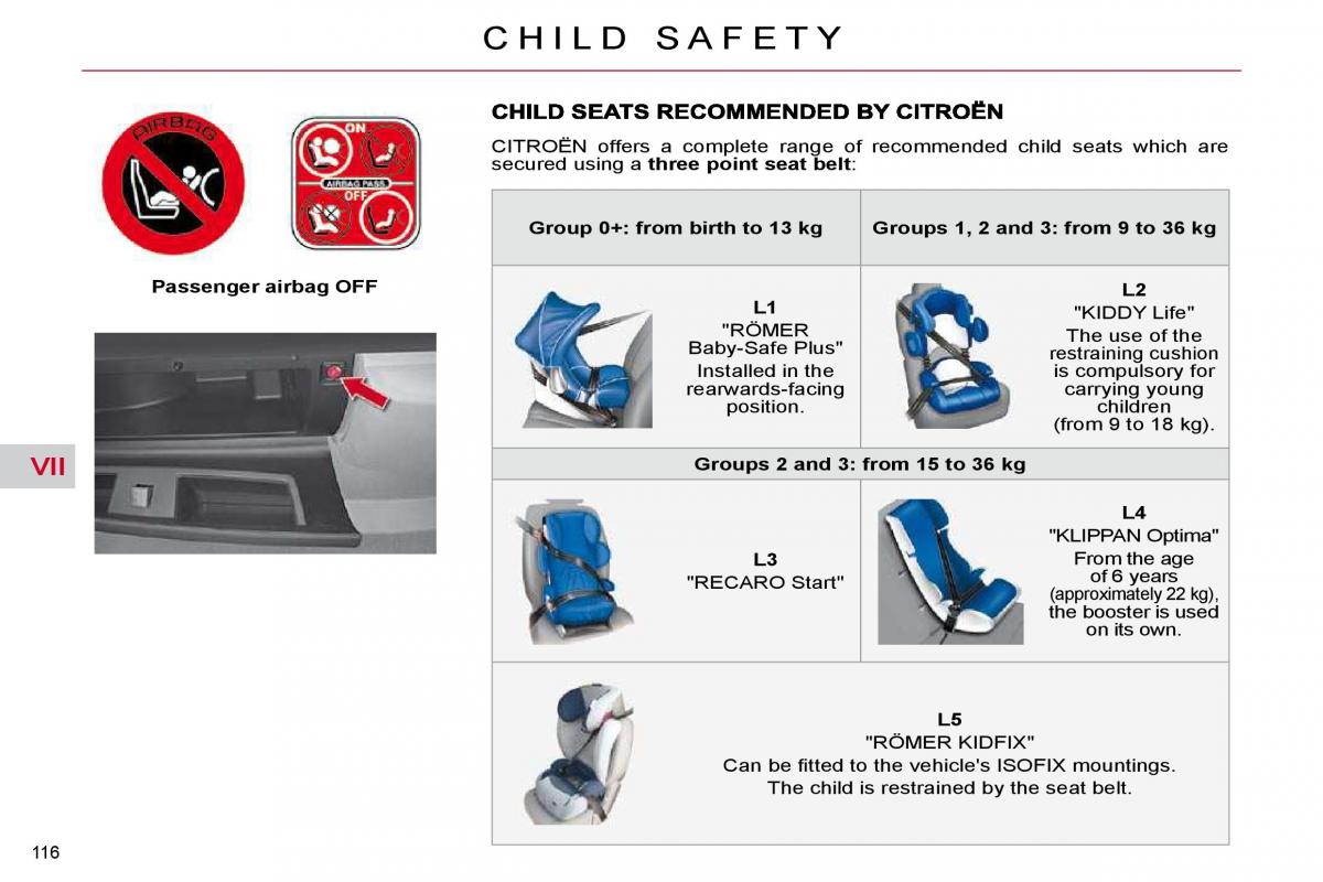 Citroen C4 Picasso I 1 owners manual / page 140