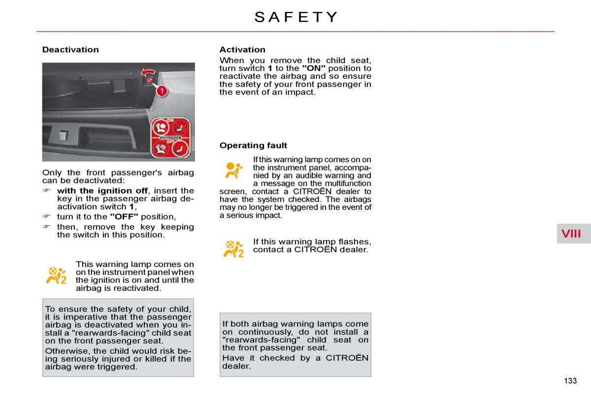 Citroen C4 Picasso I 1 owners manual / page 158