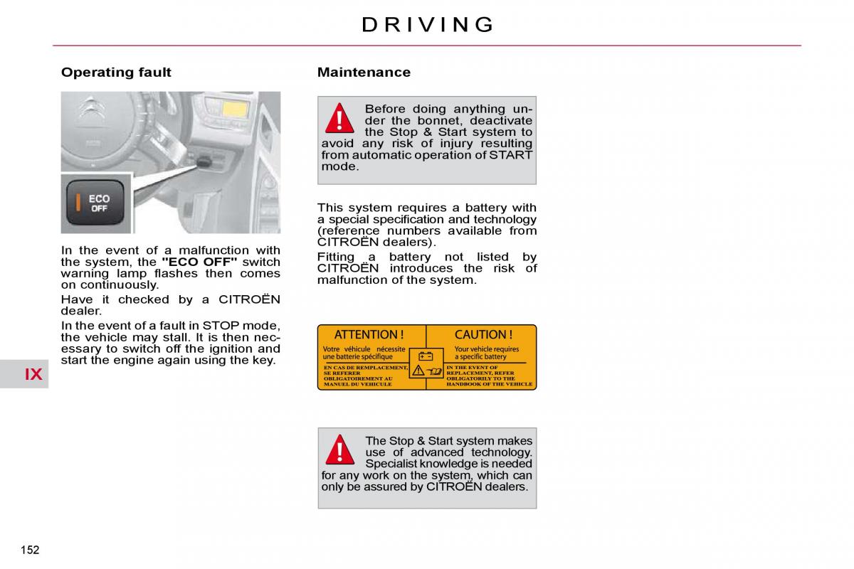 Citroen C4 Picasso I 1 owners manual / page 178