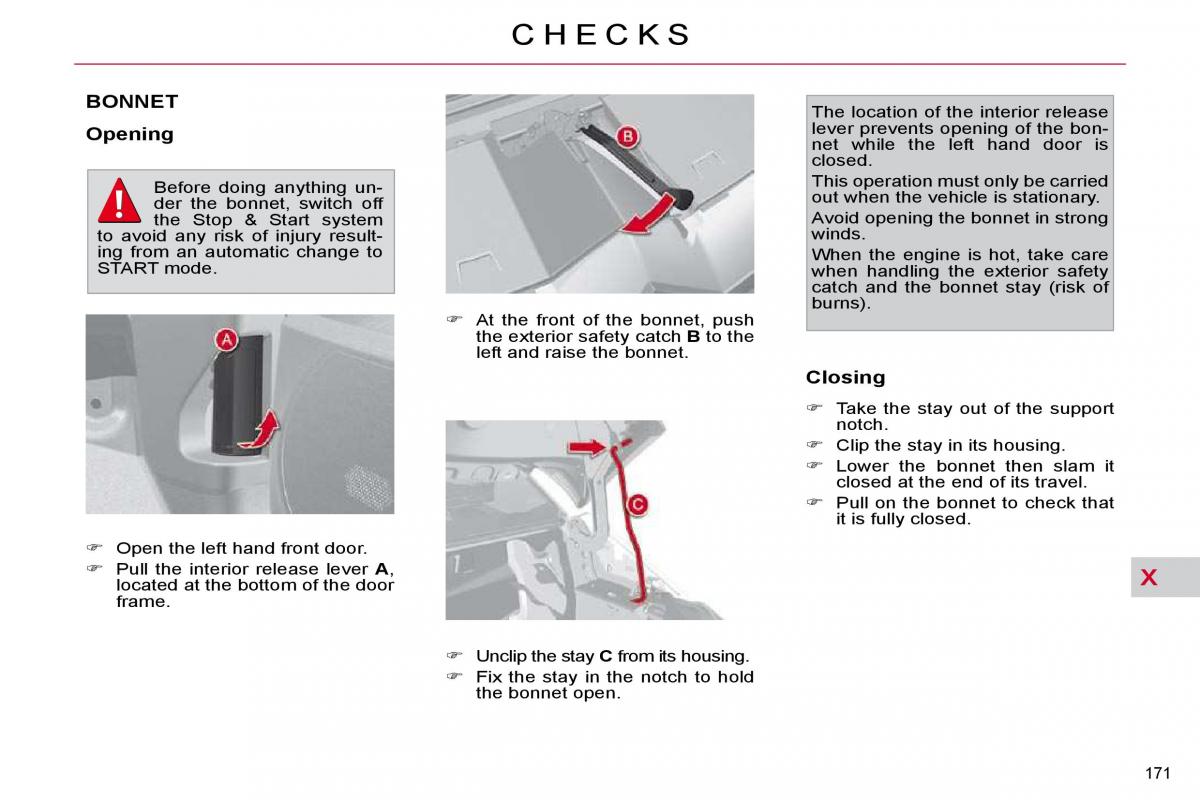 Citroen C4 Picasso I 1 owners manual / page 196