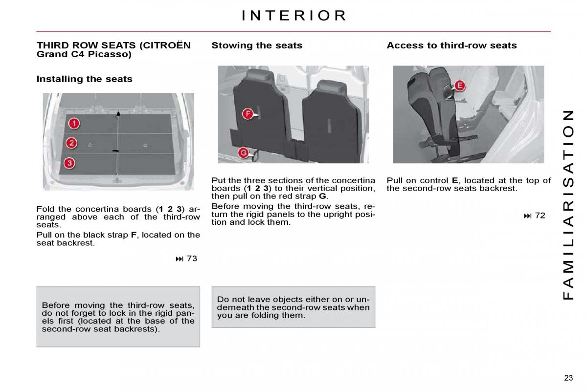 Citroen C4 Picasso I 1 owners manual / page 20