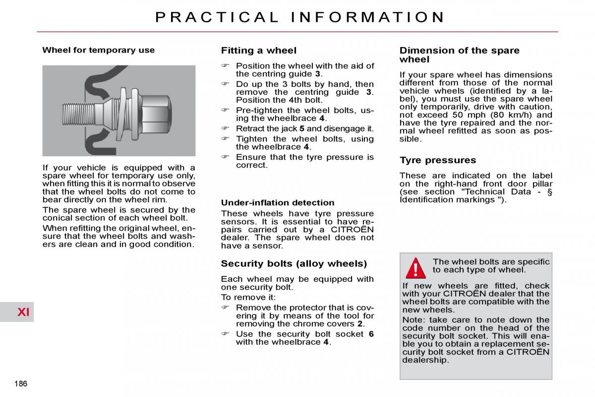 Citroen C4 Picasso I 1 owners manual / page 211