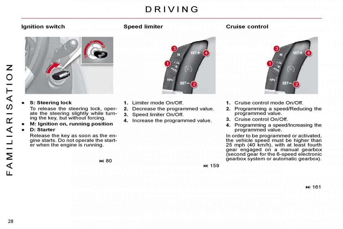 Citroen C4 Picasso I 1 owners manual / page 25