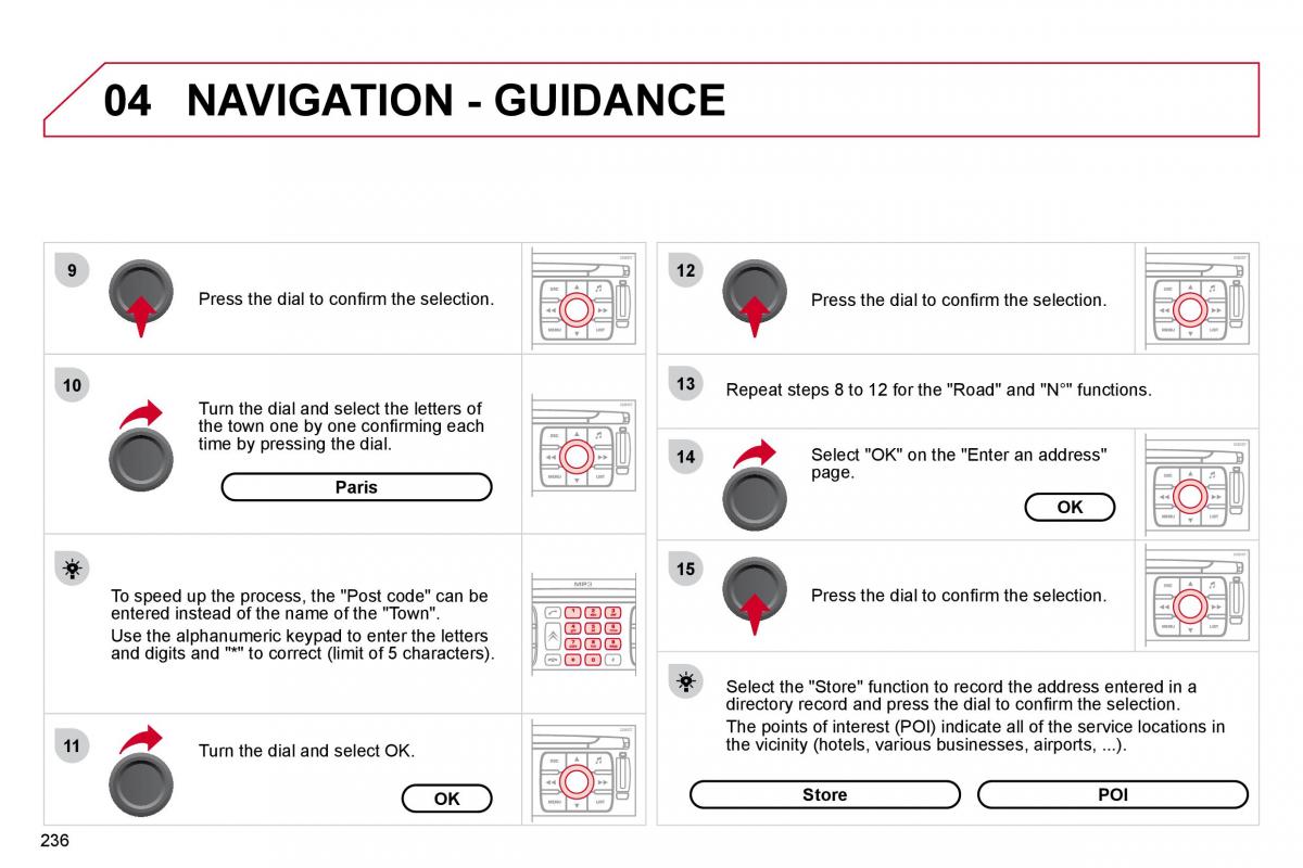 Citroen C4 Picasso I 1 owners manual / page 262