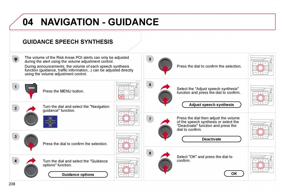 Citroen C4 Picasso I 1 owners manual / page 264