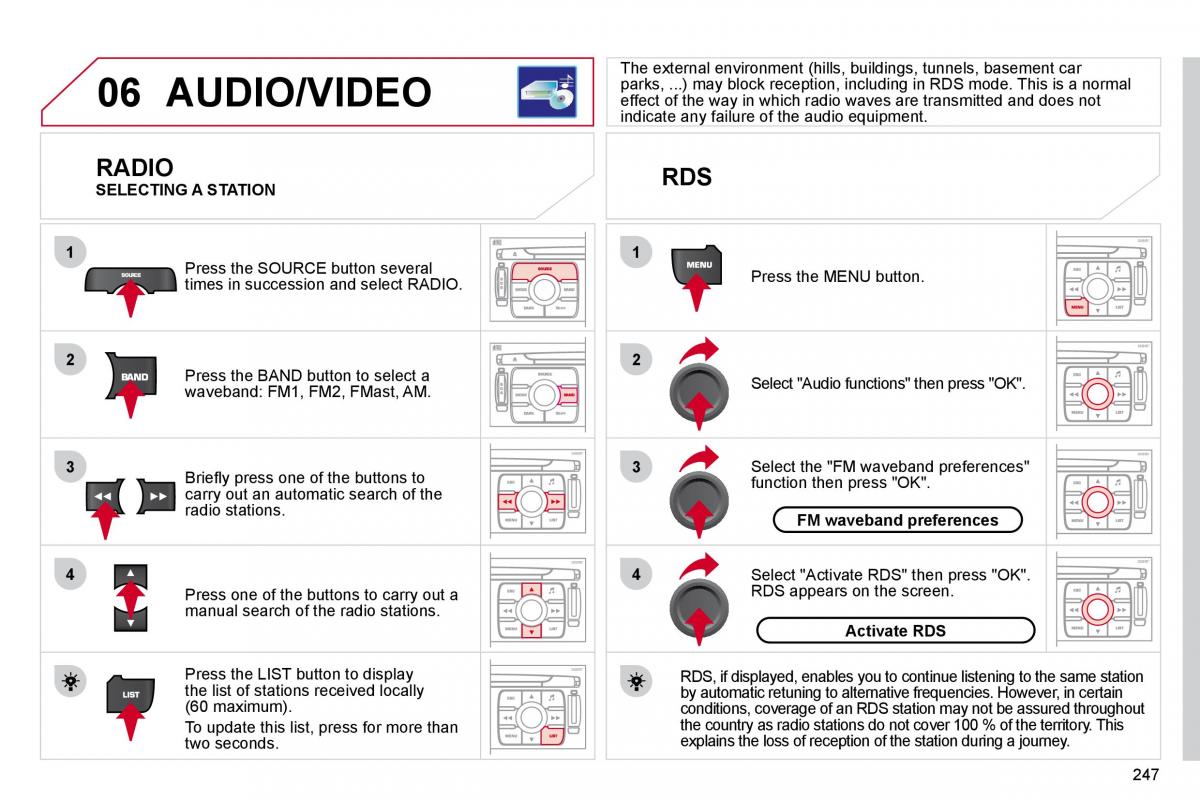 Citroen C4 Picasso I 1 owners manual / page 273