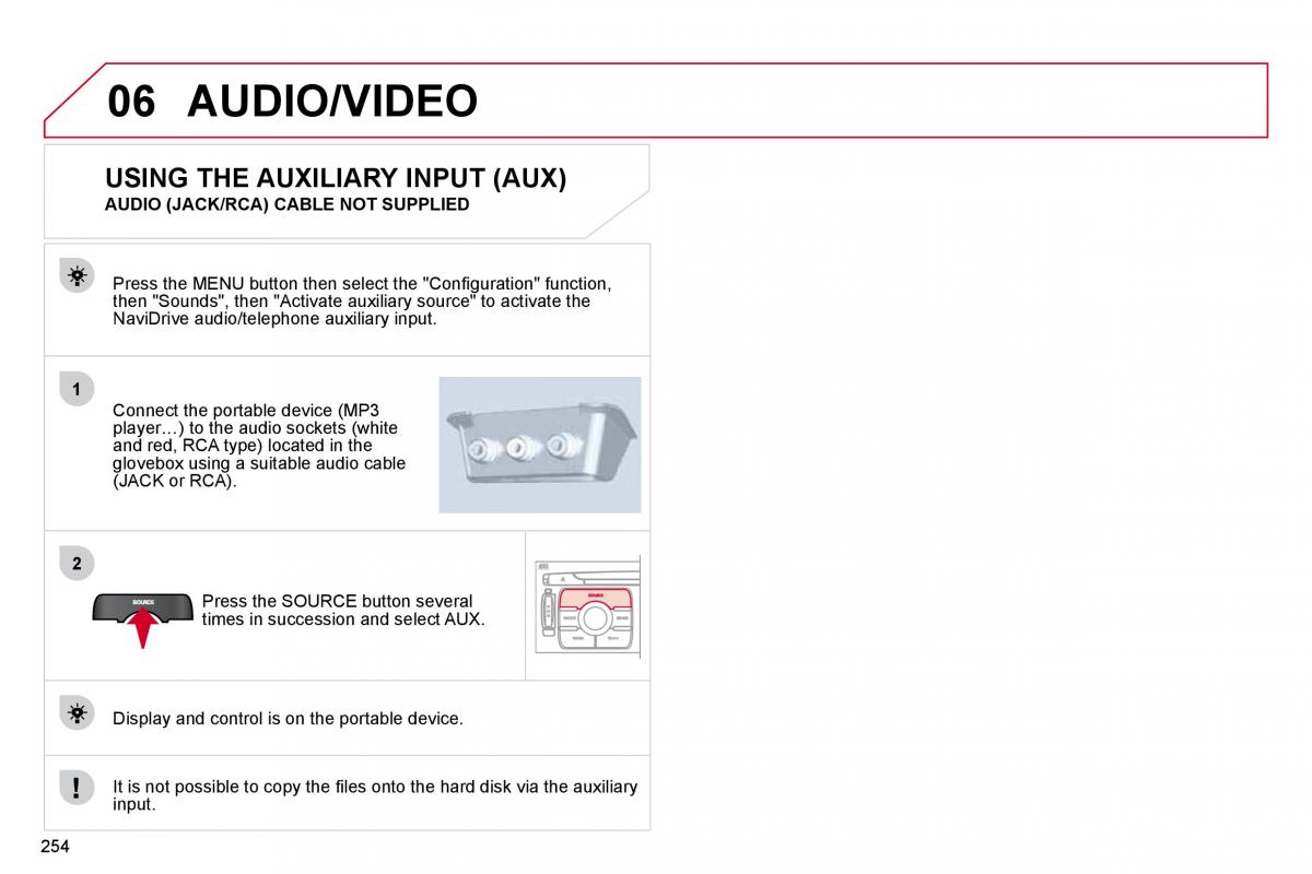 Citroen C4 Picasso I 1 owners manual / page 280