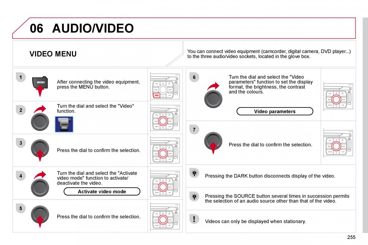 Citroen C4 Picasso I 1 owners manual / page 281