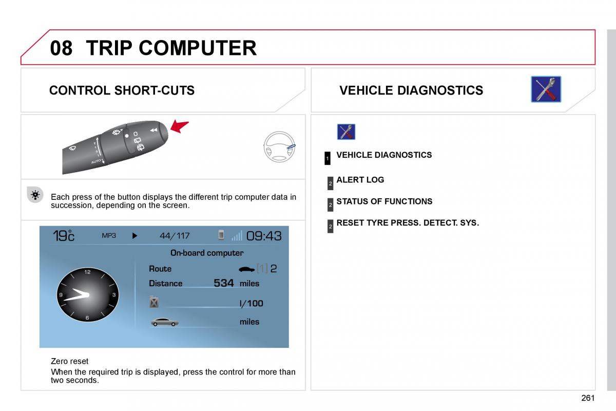 Citroen C4 Picasso I 1 owners manual / page 287