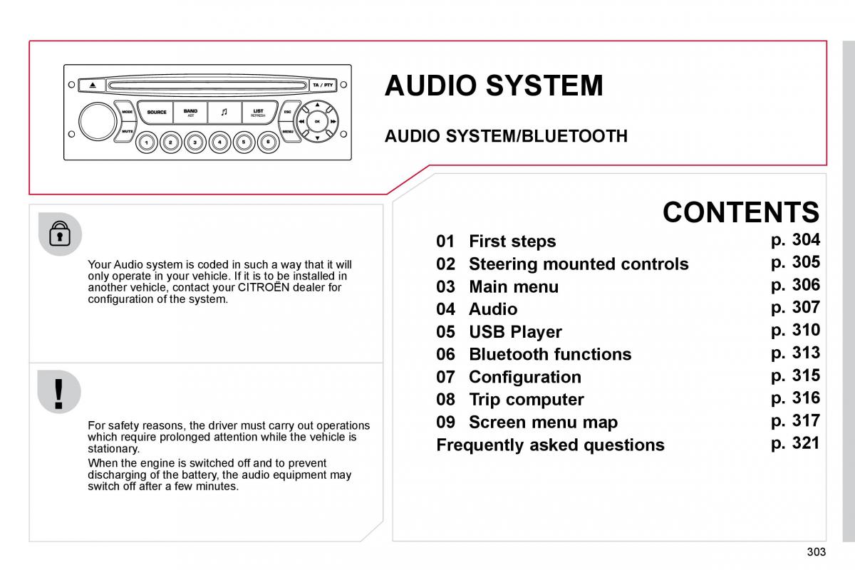 Citroen C4 Picasso I 1 owners manual / page 328