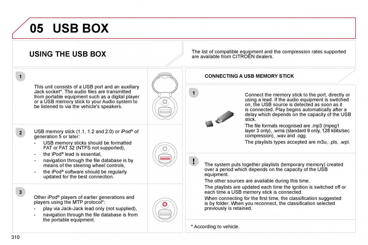 Citroen C4 Picasso I 1 owners manual / page 335