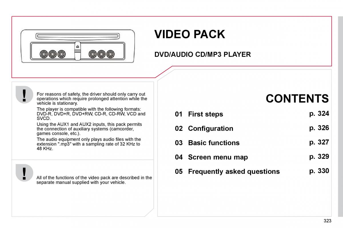 Citroen C4 Picasso I 1 owners manual / page 348