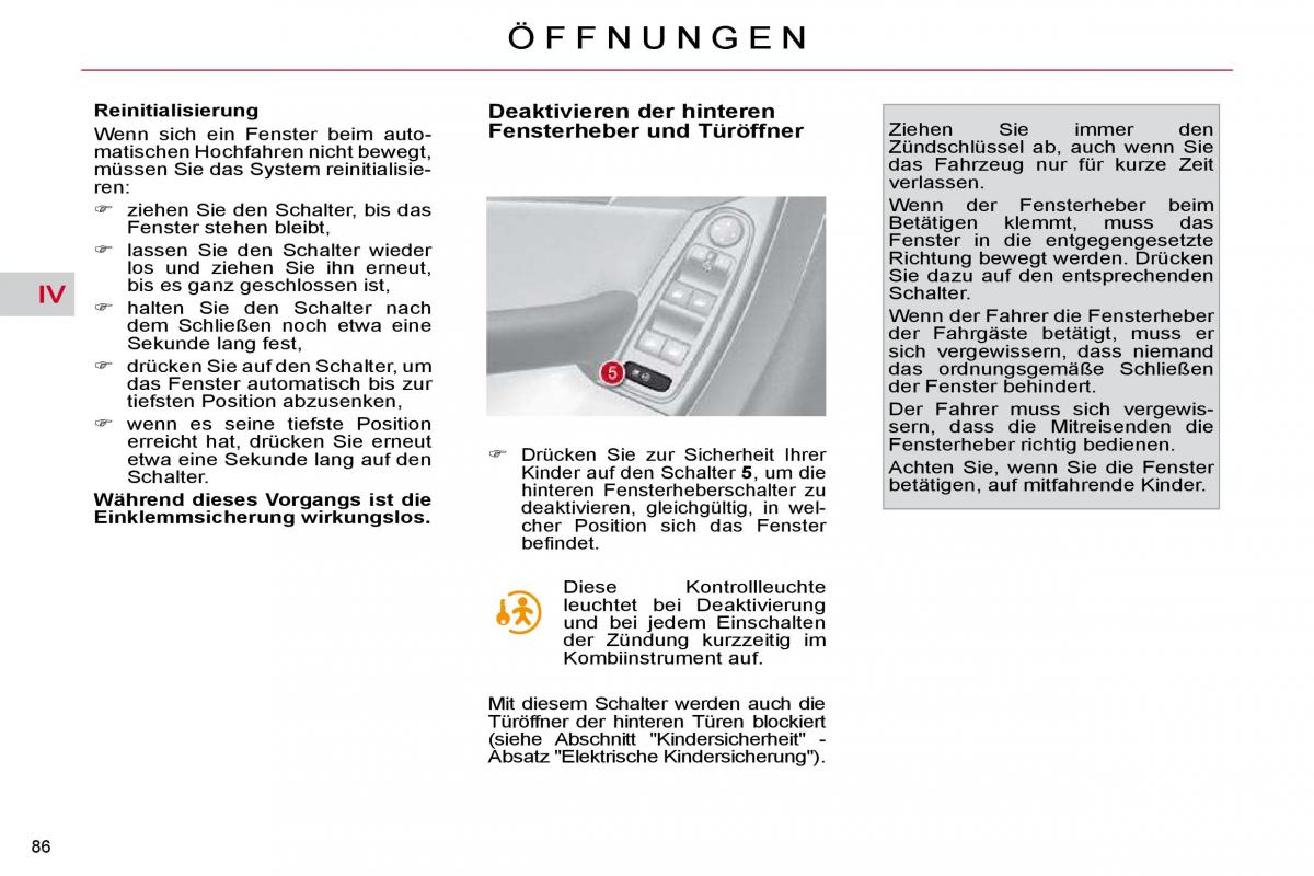 Citroen C4 Picasso I 1 owners manual Handbuch / page 91