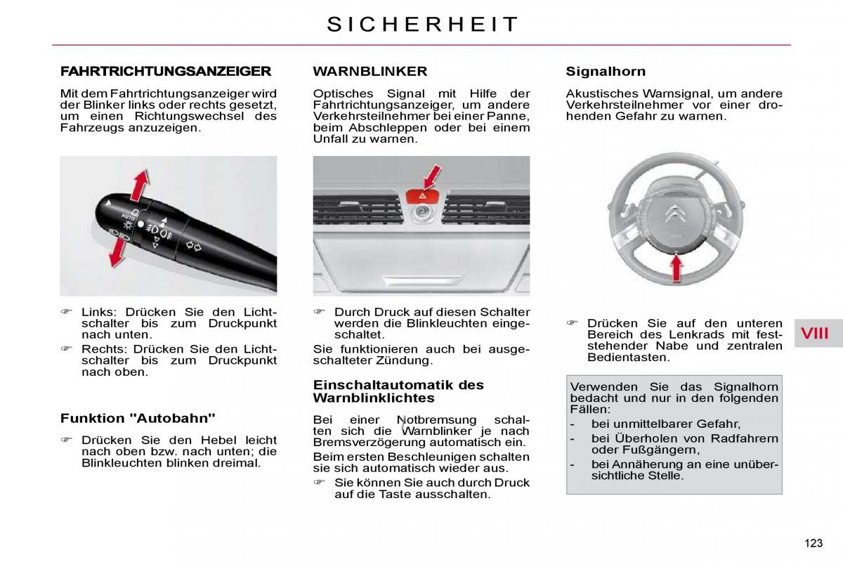 Citroen C4 Picasso I 1 owners manual Handbuch / page 148