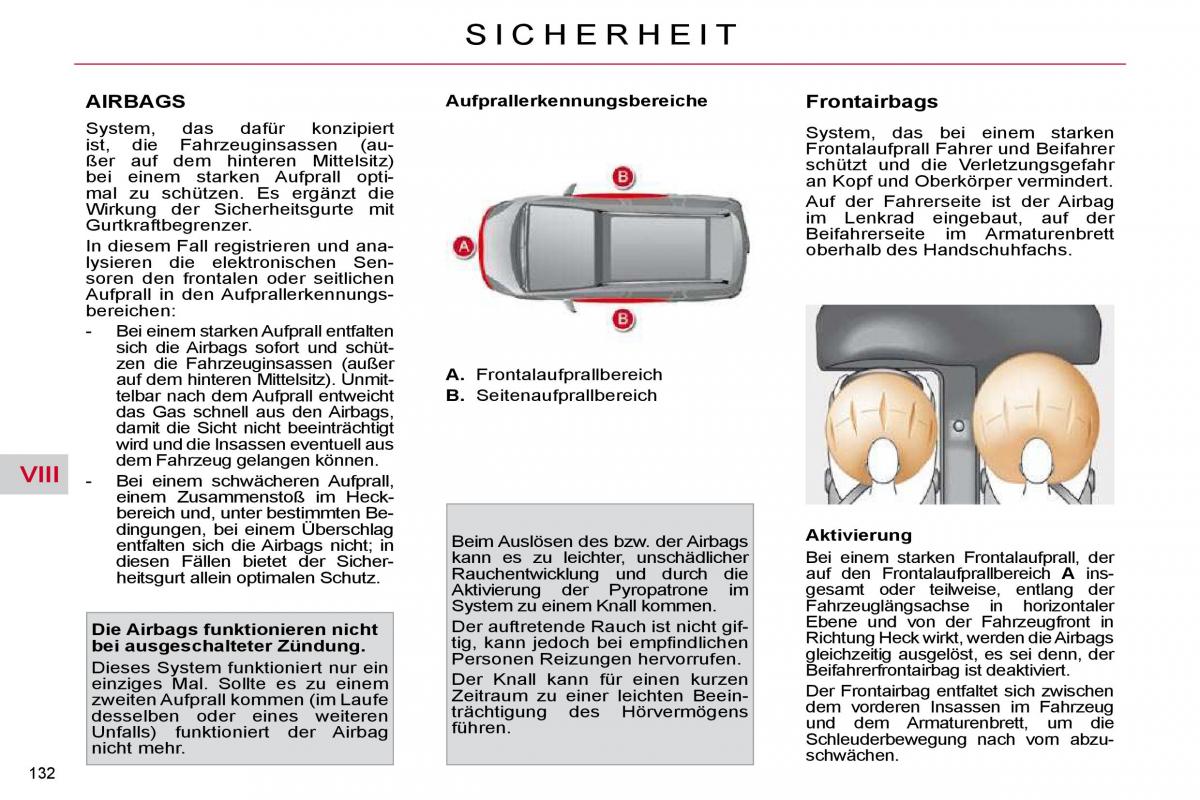 Citroen C4 Picasso I 1 owners manual Handbuch / page 157