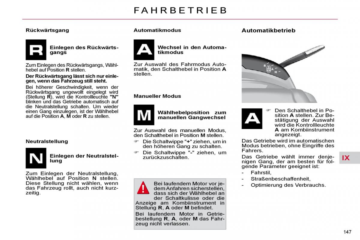 Citroen C4 Picasso I 1 owners manual Handbuch / page 173