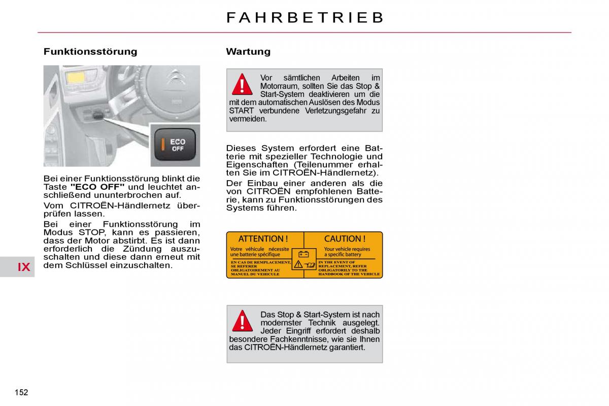 Citroen C4 Picasso I 1 owners manual Handbuch / page 178