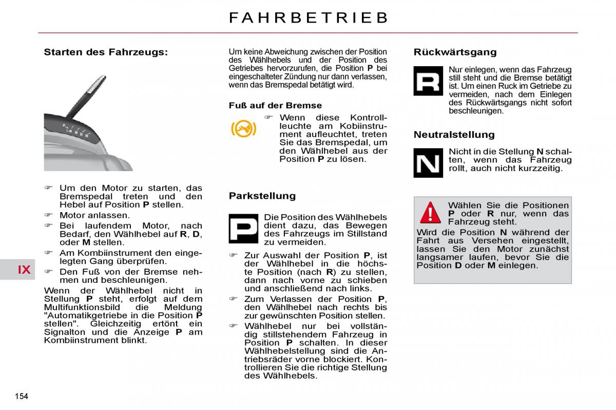 Citroen C4 Picasso I 1 owners manual Handbuch / page 180