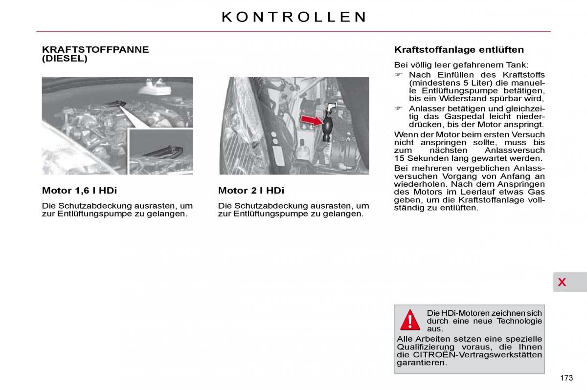 Citroen C4 Picasso I 1 owners manual Handbuch / page 198