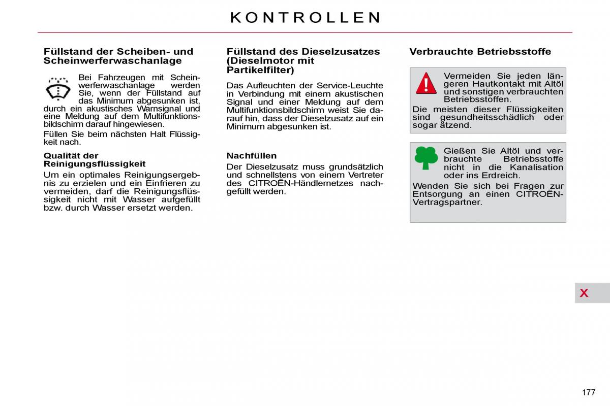 Citroen C4 Picasso I 1 owners manual Handbuch / page 202