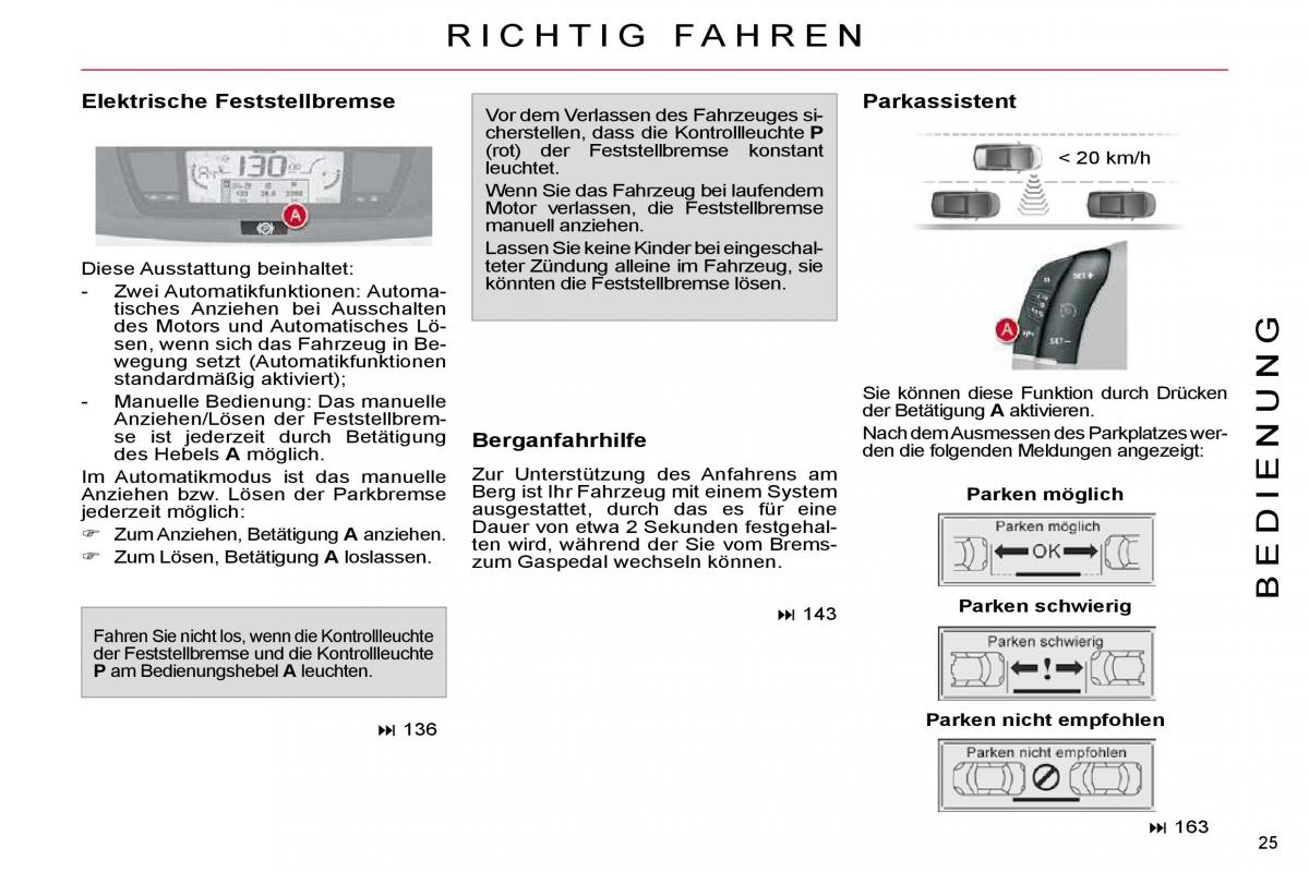 Citroen C4 Picasso I 1 owners manual Handbuch / page 22