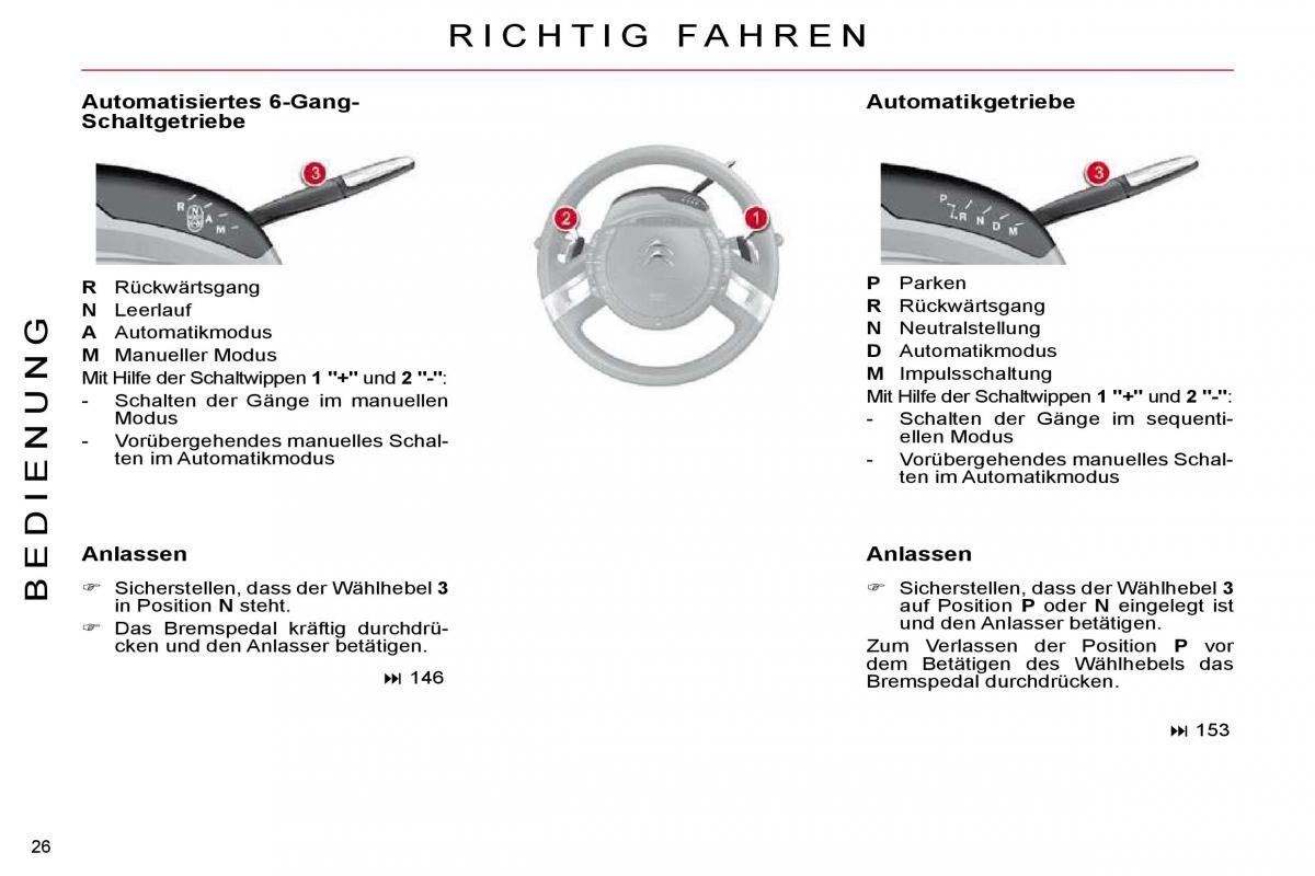 Citroen C4 Picasso I 1 owners manual Handbuch / page 23