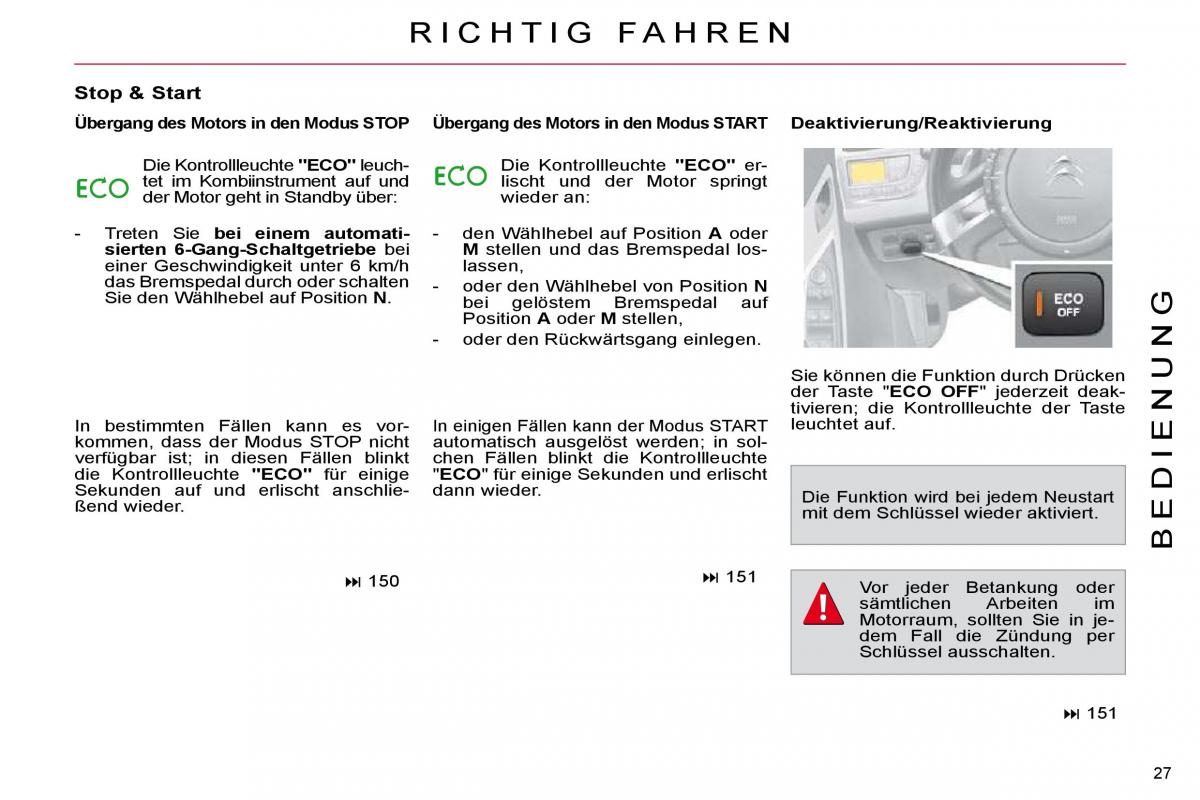 Citroen C4 Picasso I 1 owners manual Handbuch / page 24