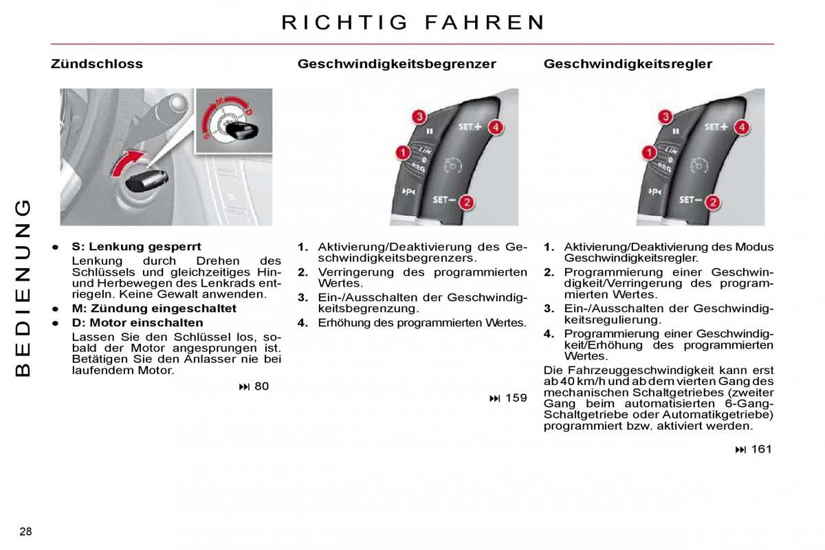 Citroen C4 Picasso I 1 owners manual Handbuch / page 25