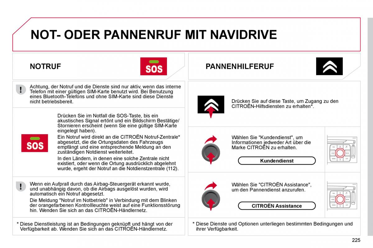 Citroen C4 Picasso I 1 owners manual Handbuch / page 252