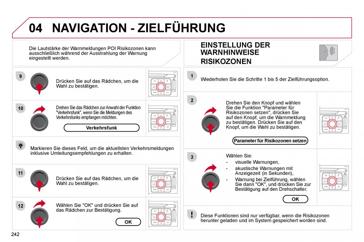 Citroen C4 Picasso I 1 owners manual Handbuch / page 268