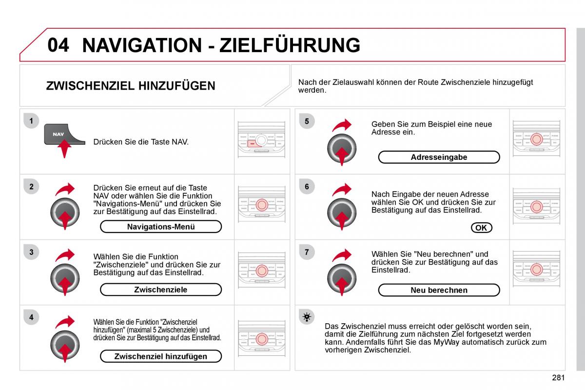 Citroen C4 Picasso I 1 owners manual Handbuch / page 306