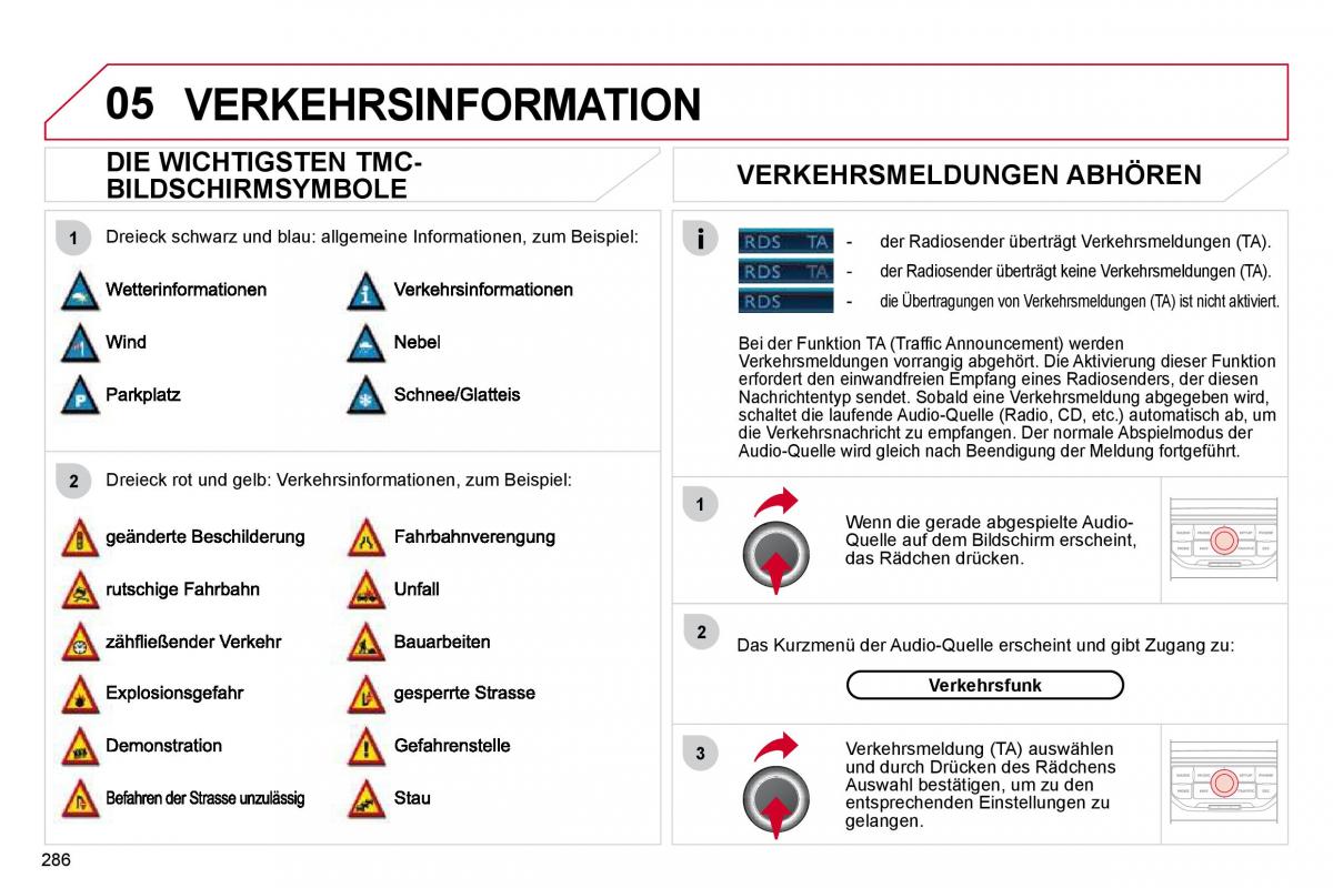 Citroen C4 Picasso I 1 owners manual Handbuch / page 311