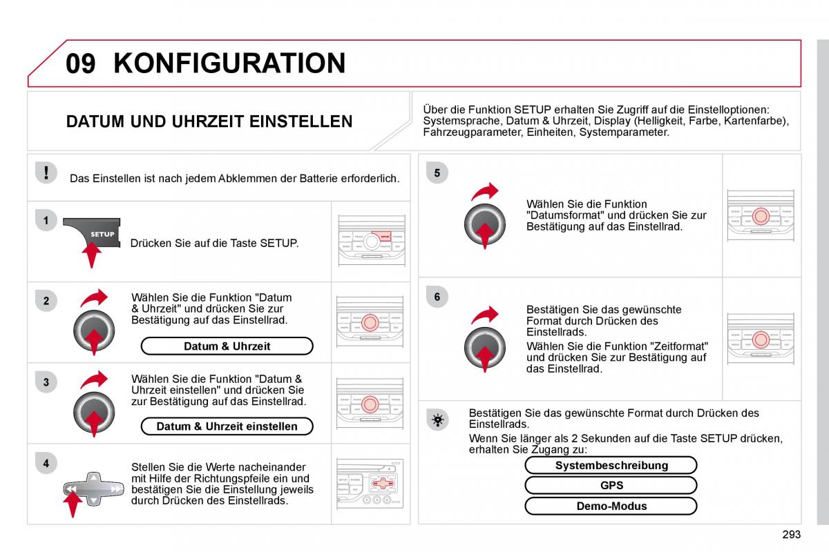 Citroen C4 Picasso I 1 owners manual Handbuch / page 318