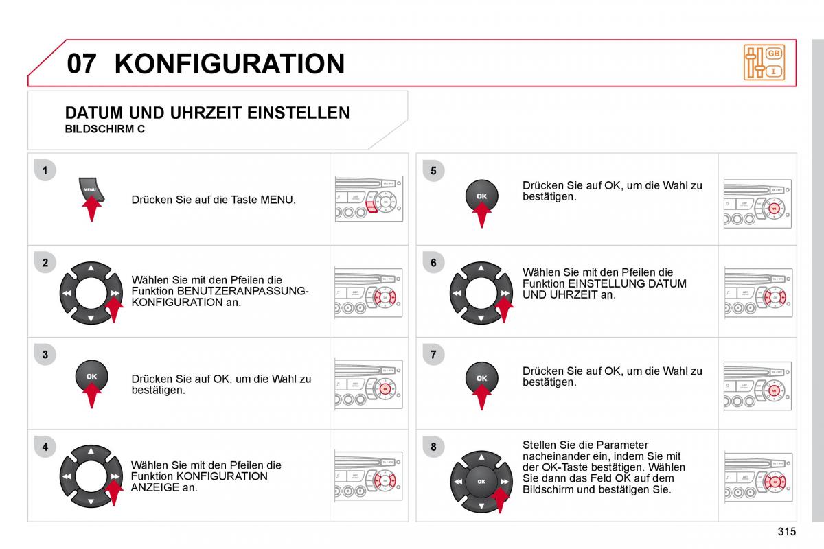 Citroen C4 Picasso I 1 owners manual Handbuch / page 340