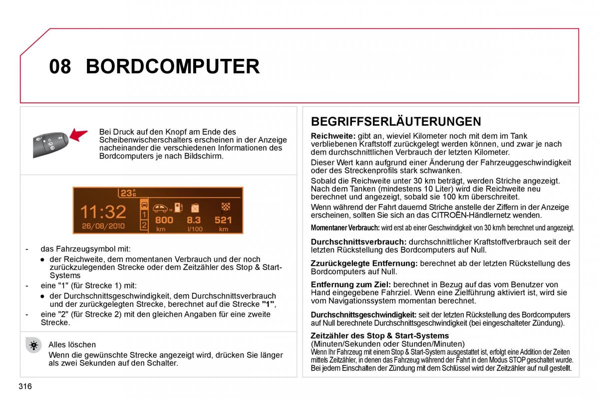 Citroen C4 Picasso I 1 owners manual Handbuch / page 341