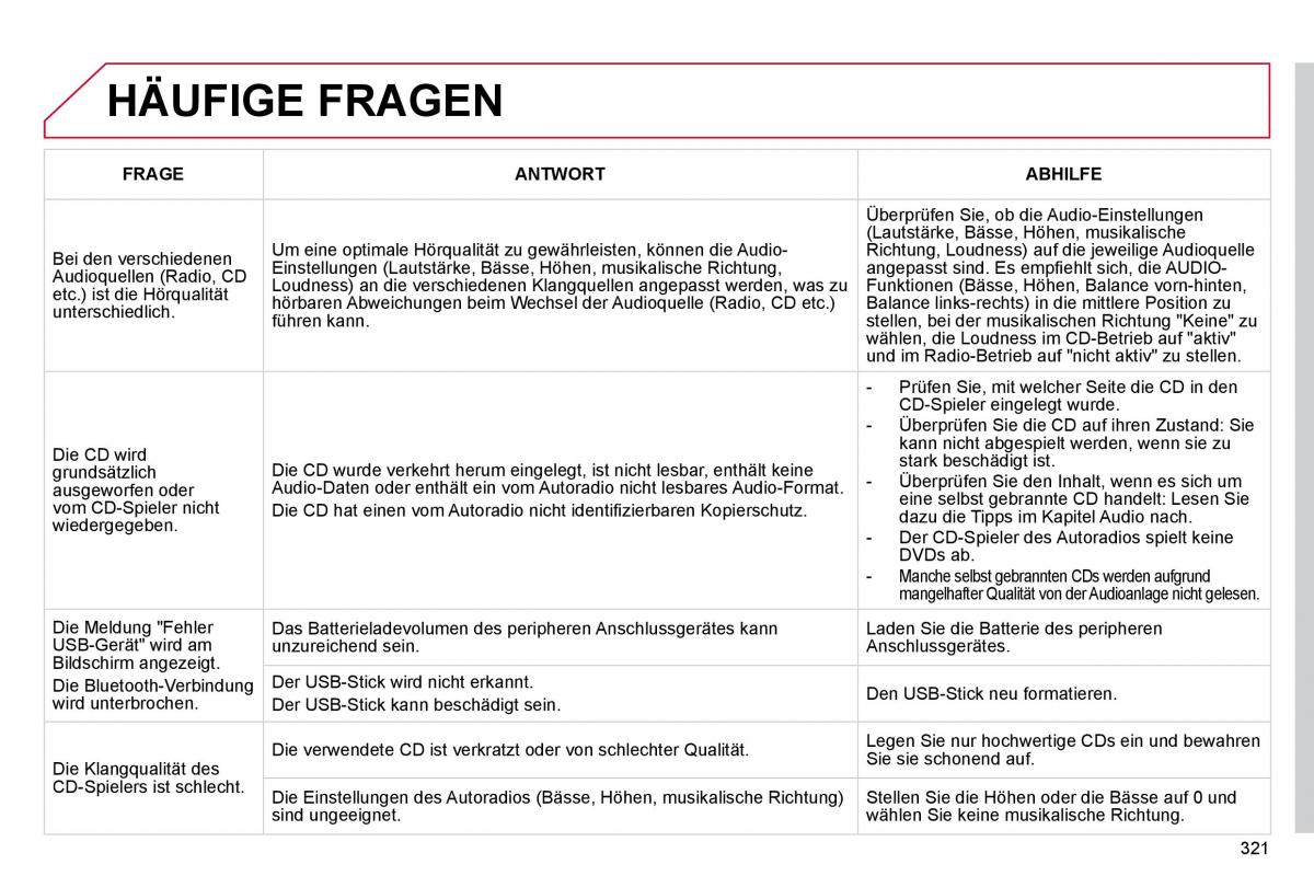 Citroen C4 Picasso I 1 owners manual Handbuch / page 346