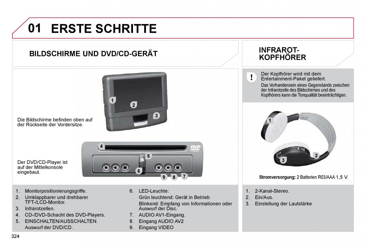 Citroen C4 Picasso I 1 owners manual Handbuch / page 349