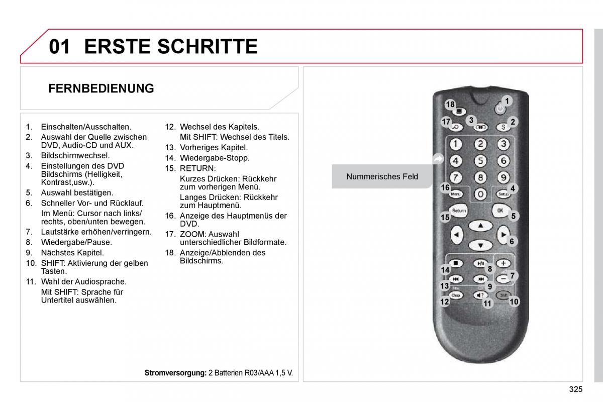 Citroen C4 Picasso I 1 owners manual Handbuch / page 350