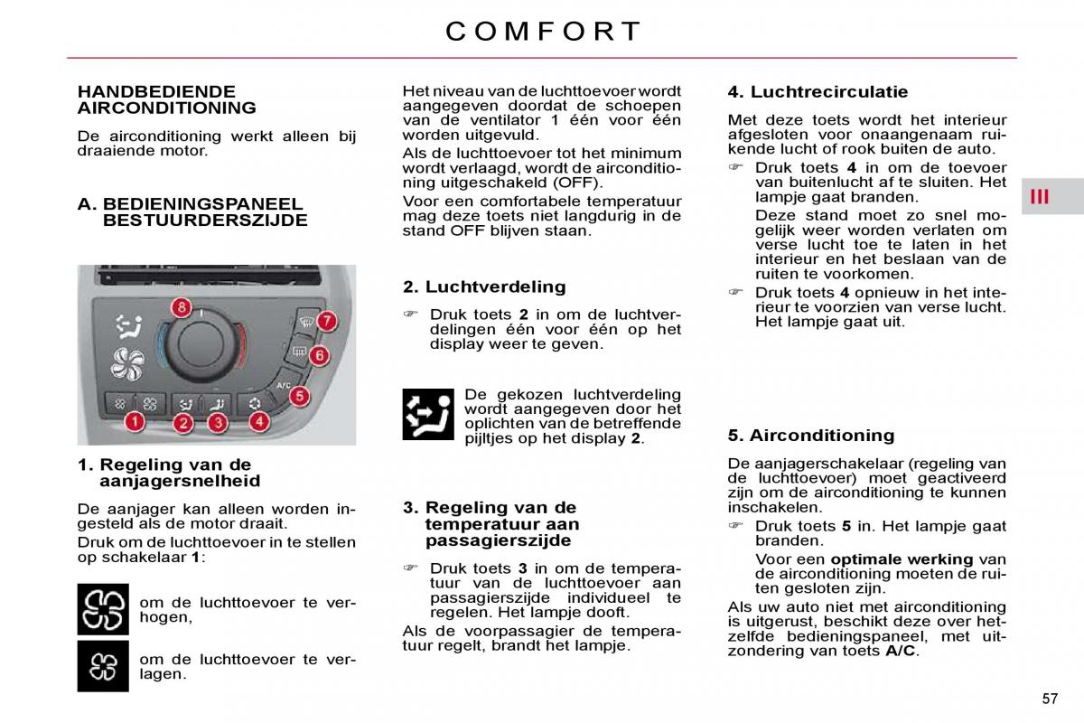 Citroen C4 Picasso I 1 owners manual handleiding / page 55